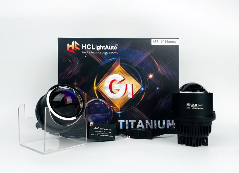 Bi LED gầm thế hệ mới G1 TITANIUM - 1 MÀU