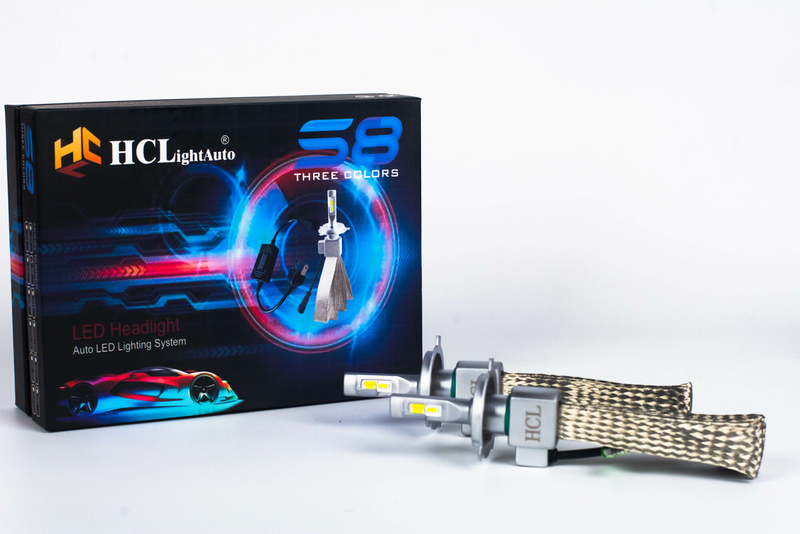 Bóng LED pha 3 màu S8