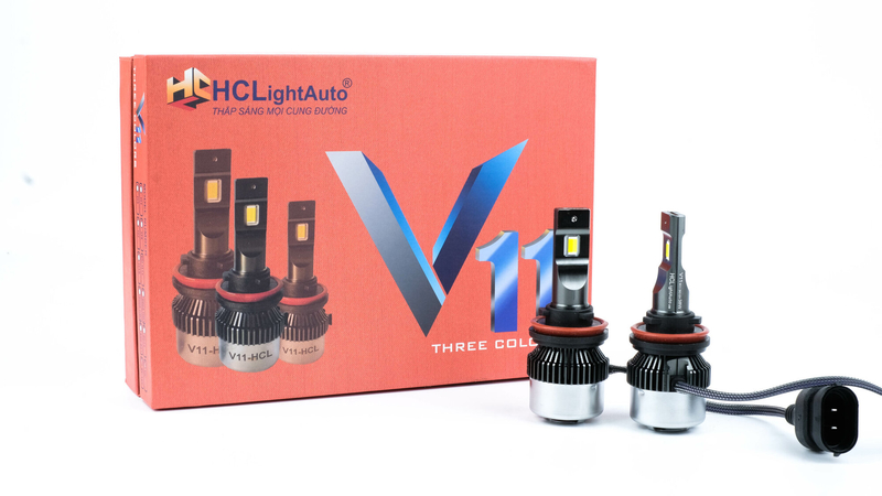Bóng LED pha 3 màu V11