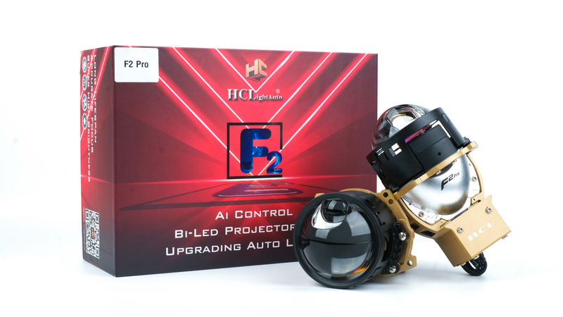 Bi LED pha F2 Pro trợ Laser