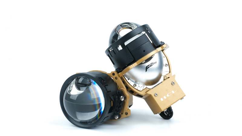 Bi LED pha F2 Pro trợ Laser