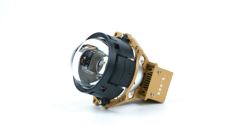 Bi LED pha F2 Pro trợ Laser