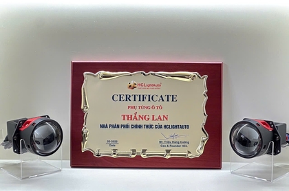THÔNG BÁO: PHỤ TÙNG Ô TÔ THẮNG LAN TRỞ THÀNH NHÀ PHÂN PHỐI CHÍNH THỨC CỦA HCLIGHTAUTO NĂM 2025