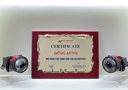 THÔNG BÁO: DŨNG AUTO TRỞ THÀNH NHÀ PHÂN PHỐI CHÍNH THỨC CỦA HCLIGHTAUTO NĂM 2025
