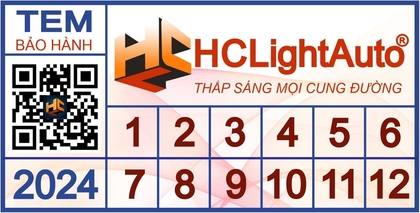 Thông báo thay đổi tem bảo hành mới năm 2024 của HCLight Auto